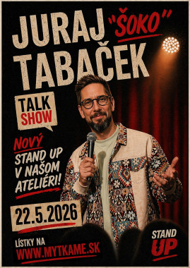 STAND UP a Talk Show s Jurajom ŠOKO Tabačkom