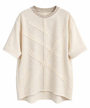 UNISEX  SMOTANOVÉ OVERSIZE TRIČKO